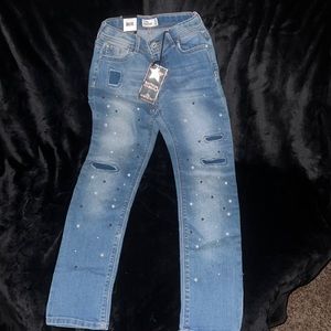 NWT little girl size 12 Jordache jeans in excellent condition
